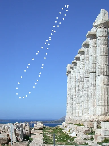 Analemma with the Temple of Poseidon (450-440 BC)